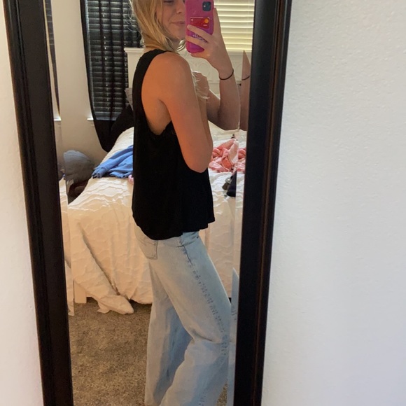 All black tank top - Picture 2 of 5